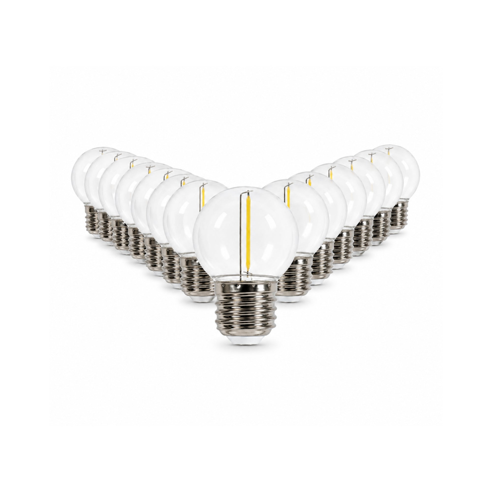 Lot de 20 ampoules Filament E27
